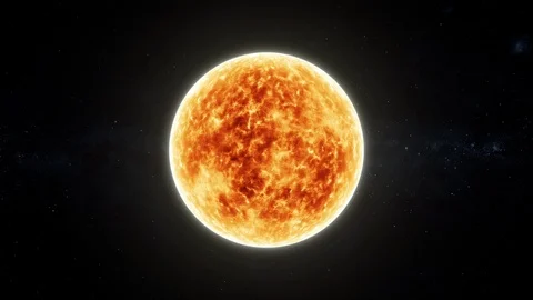 The Sun is the star at the center of the Solar System Stock Footage 102260840