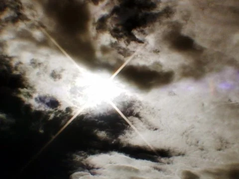 Sun Star Cloud Stock Footage 490007