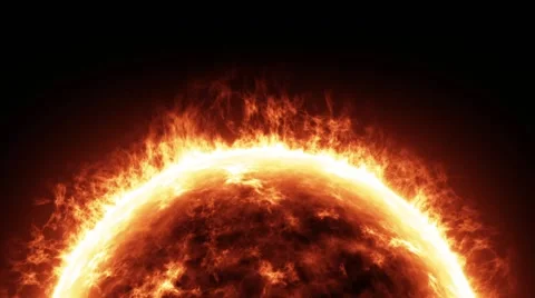 Sun star flame Stock Footage 47321857