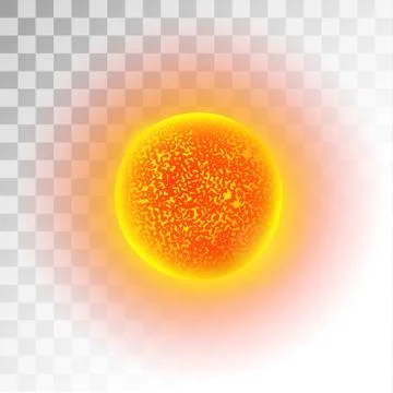 Sun star planet 3d vector illustration Stock Illustration