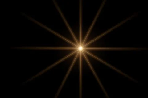 Sun star shape overlay Foto stock