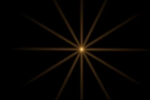 Sun star shape overlay Stock Photos