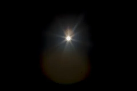 Sun star shape Stock Photos