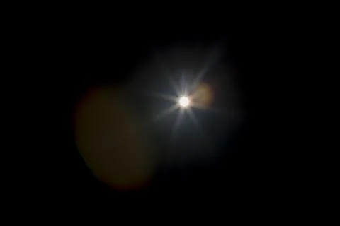 Sun star shape Stock Photos