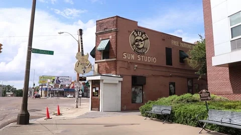 Sun Studio in Memphis, TN Stock Footage 153867693