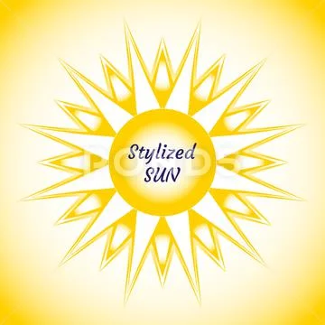 Sunshine Design – Sun Word Art Print