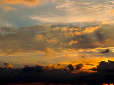 Of the sun at sunset Stock Photos