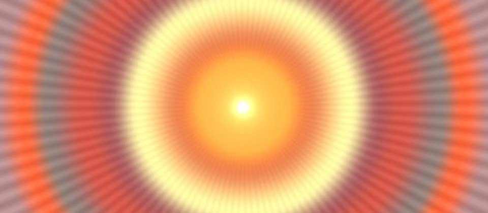 Sun sunset sunrise border background Illustrazione stock
