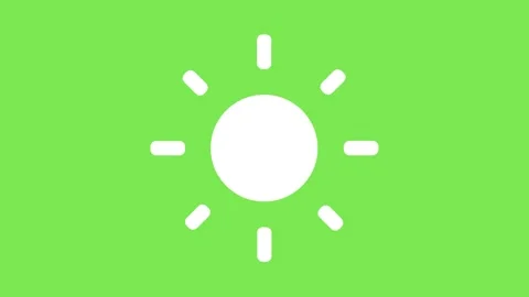 Sun Sunshine animated Looping Video Seamless Stock Footage 334641228