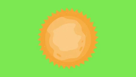 Sun Sunshine animated Looping Video Seamless Stock Footage 334641237