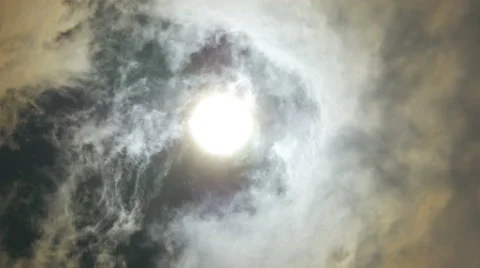 Sun sunshine. clouds. sky cloud. cloudscape. 4K background Stock Footage 64540844