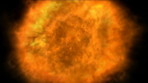 Sun supernova exploding in space Vídeos de archivo 36514410