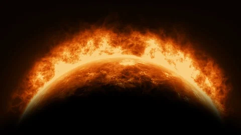 Sun surface. Stock Footage 86290806