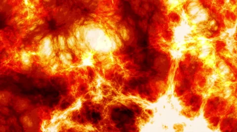 Sun Surface Hot Fire Boiling Layered Convection Loop Close 2 Stock Footage 47492185