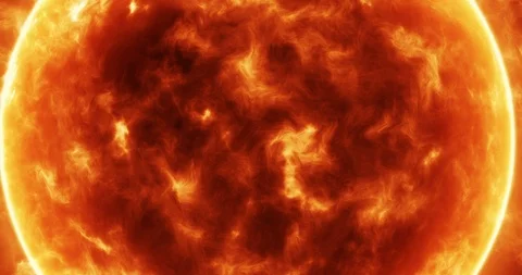 Sun surface with solar flares. Stock Footage 114825591