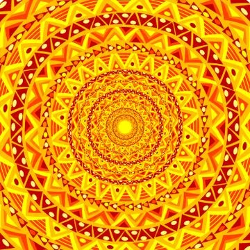 Sun symbol background Stock Illustration