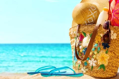 Sun tan concept. Stock Photos