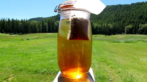 Sun tea timelapse on  ranch Vidéo 1084325