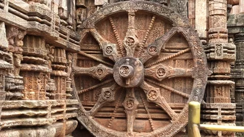The Sun Temple at Konârak, located on the eastern shores of the Indian Stockbeeldmateriaal 339251315
