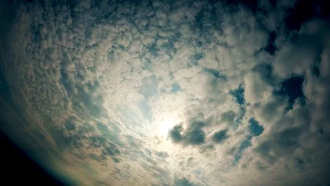 The sun through the clouds Vidéo 91043713