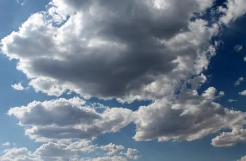 The sun through the clouds Stock Photos