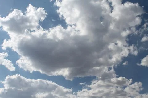 The sun through the clouds Stock Photos