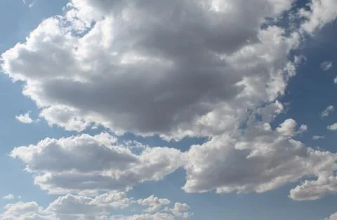 The sun through the clouds Stock Photos