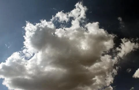 The sun through the clouds Stock Photos