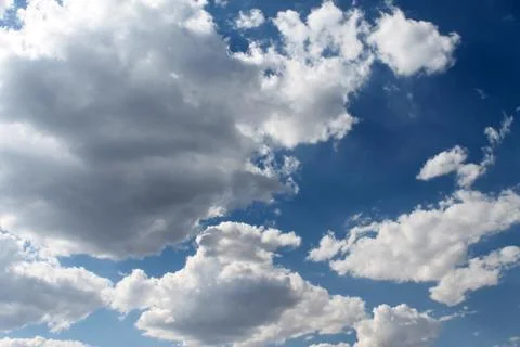The sun through the clouds Stock Photos