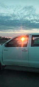 The sun through the glass 写真素材