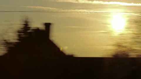 Sun through tree - motion Stock Footage 10817198