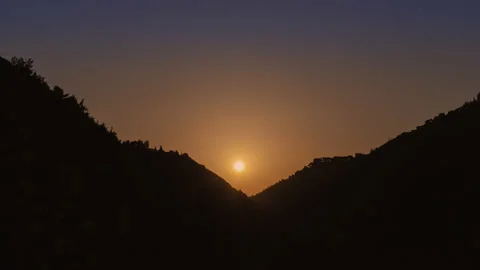 Sun Timelapse Stock Footage 138128103