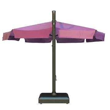 Sun umbrella, back view Stock Illustration