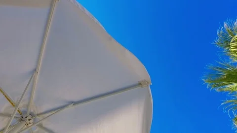 Sun umbrella Video stock 76648632