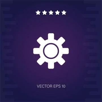 Sun vector icon Stock Illustration