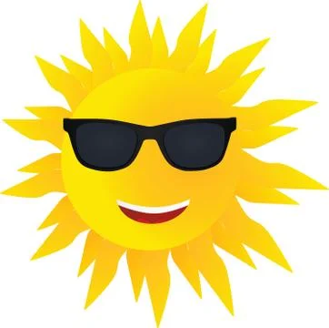 Sun vector Stock Illustration