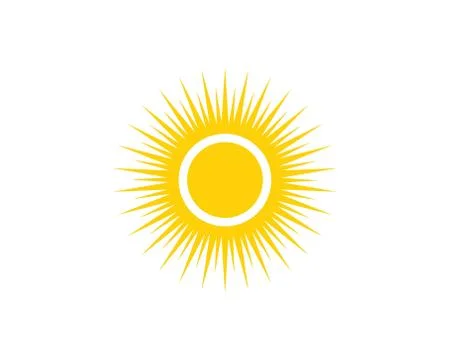 Sun Vector illustration Icon Stock Illustration