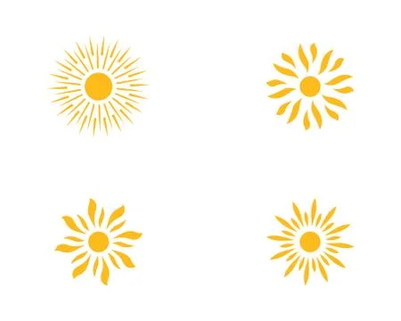 Sun Vector illustration Icon Stock Illustration