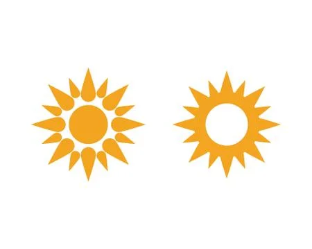 Sun Vector illustration Icon Stock Illustration