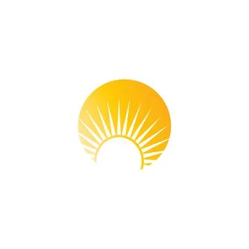 Sun Vector illustration Icon Stock Illustration