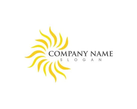 Sun Vector illustration Icon Logo Stock Illustration