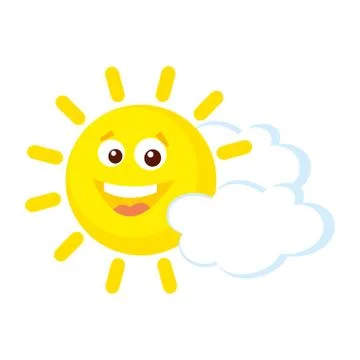 Sun vector illustration Illustrazione stock