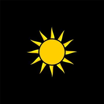 Sun vector Illustration Stock Illustration