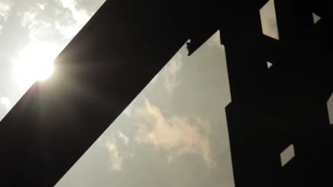 Sun videolapse Video stock 141611035