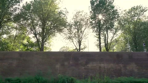 Sun wall Video stock 142648999