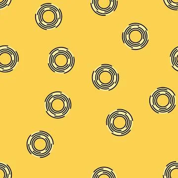 Sun warm summer sunlight vector seamless pattern イラスト素材