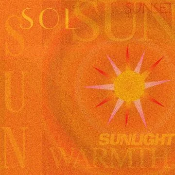 The Sun Warmth Ilustração Stock