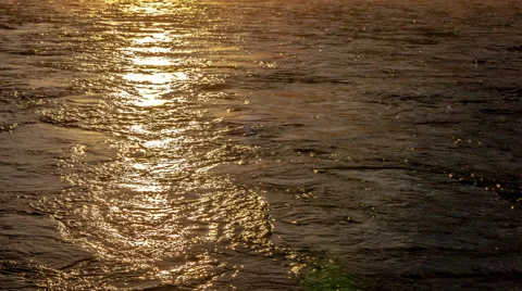 Sun in Water Time lapse Stock Footage 43224041