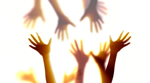 Sun wave his arms. Stock Footage 50126394