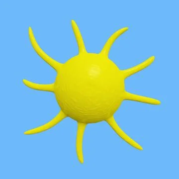 Sun Weather Icon Stock Illustration